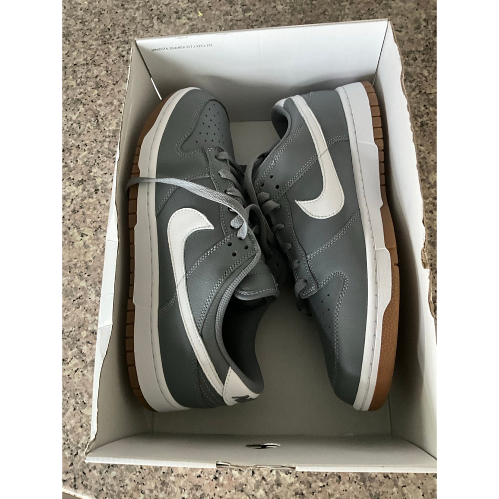 Custom Nike Dunk Low Men's size 12 Gray/White - Picture 12 of 12